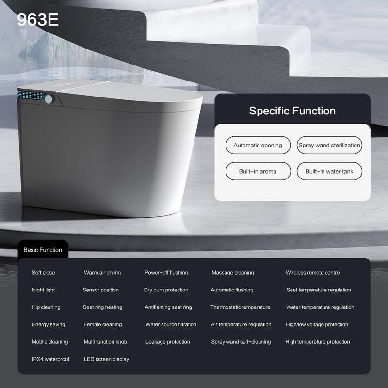 Intelligent Toilet Tankless