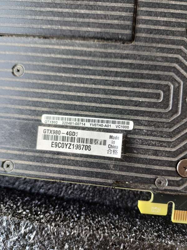 GTX 980 Graphics card