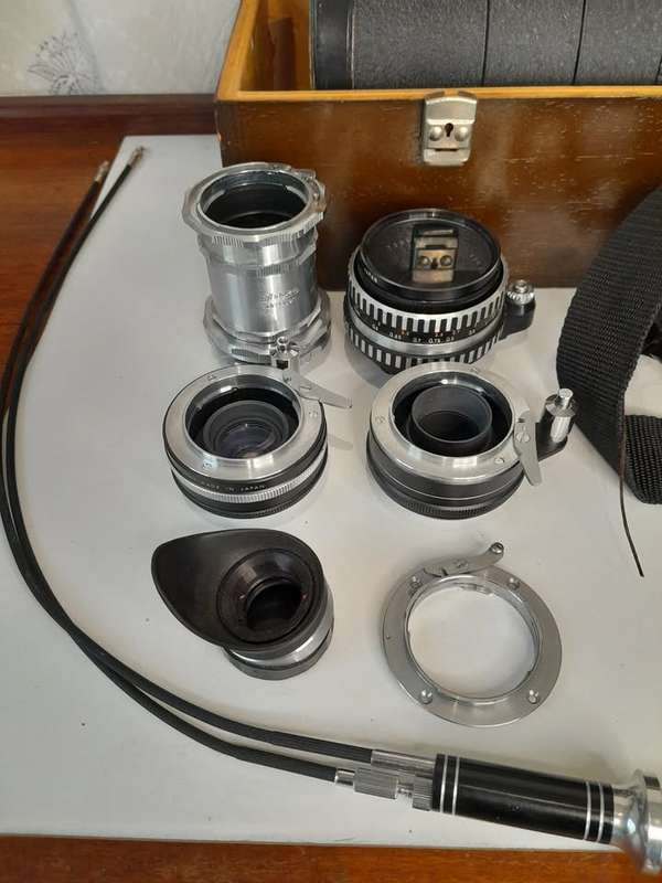 EXAKTA Camera with Accessories including 600mm ENNA Lense