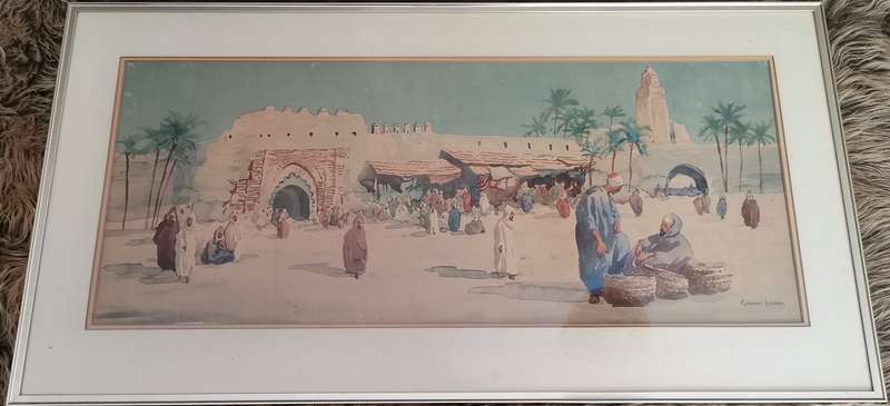 Two Original Giovanni Barbaro Watercolours