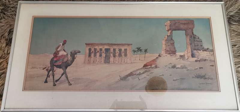Two Original Giovanni Barbaro Watercolours