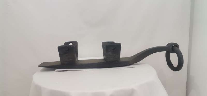RARE 19th Century(?) Ox Wagon Brake Shoe/Ski