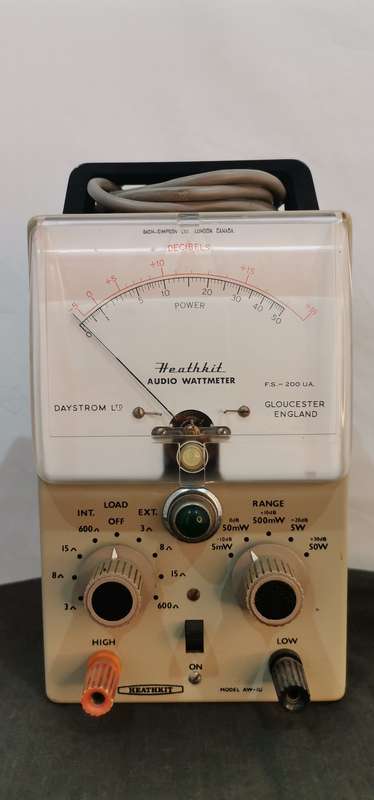 1969(?) Heathkit Audio Wattmeter