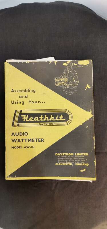1969(?) Heathkit Audio Wattmeter