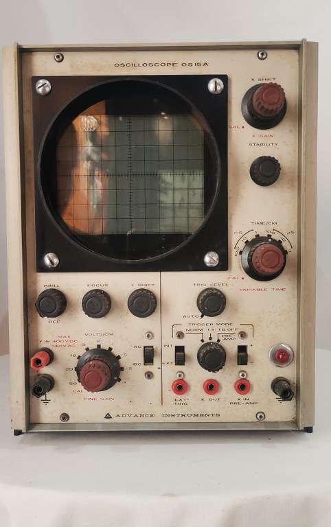 Vintage Advance Electronics Oscilloscope OS15A