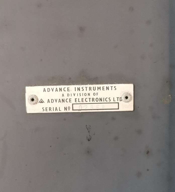Vintage Advance Electronics Oscilloscope OS15A