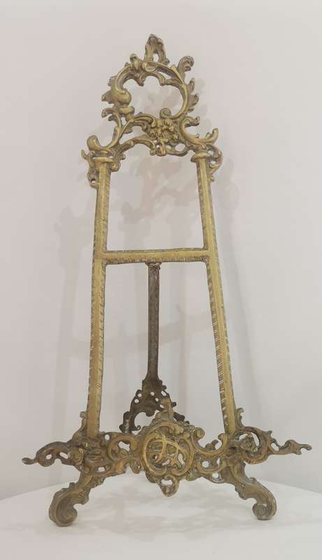 Ornate, Victorian Style Brass Picture/Book Easel