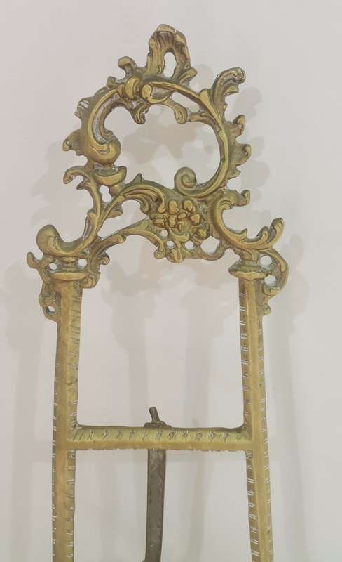 Ornate, Victorian Style Brass Picture/Book Easel