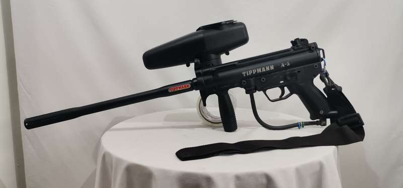 TIPPMANN A5 with 16" Sniper Barrel & ACCESSORIES