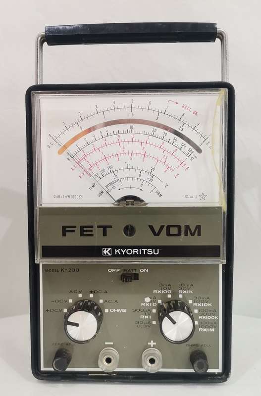 Vintage Kyoritsu FET VOM K-200