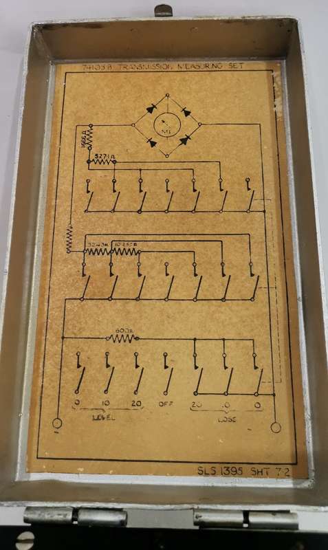 Vintage Weston 74105-B Transmission Measuring Set