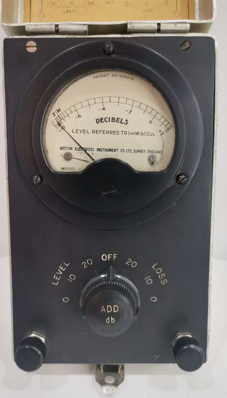 Vintage Weston 74105-B Transmission Measuring Set