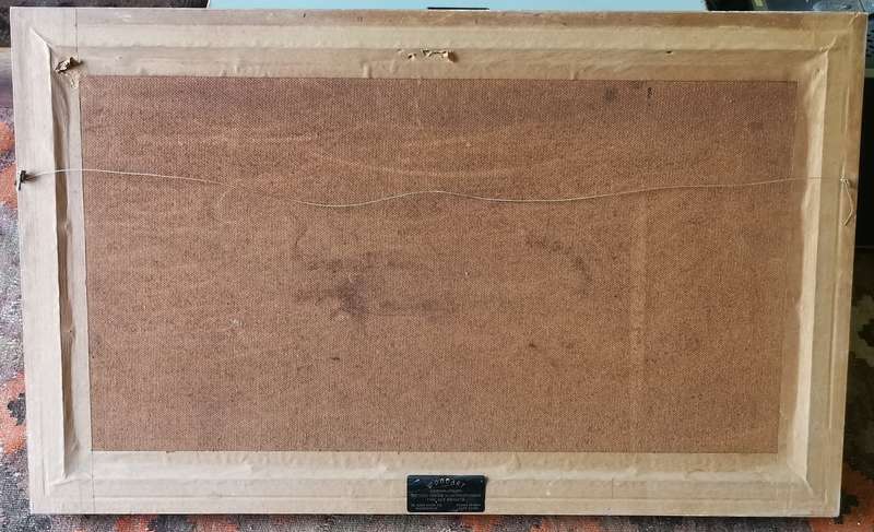 Original EA Truter Oil on Board Artwork