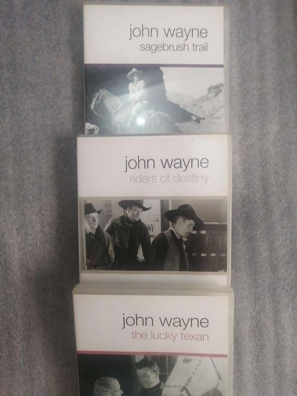 John Wayne 3 Movie Set