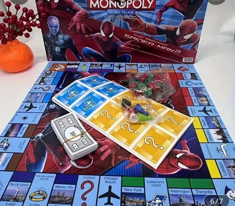 Spiderman Themed Board Game