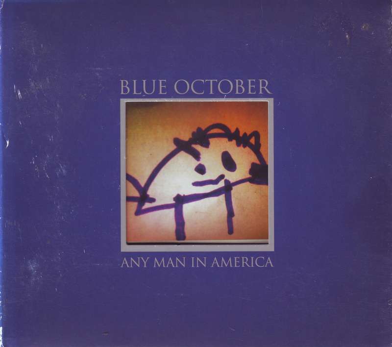 BLUE OCTOBER - Any Man In America (CD, digisleeve) UP/DOWN 1101 EX