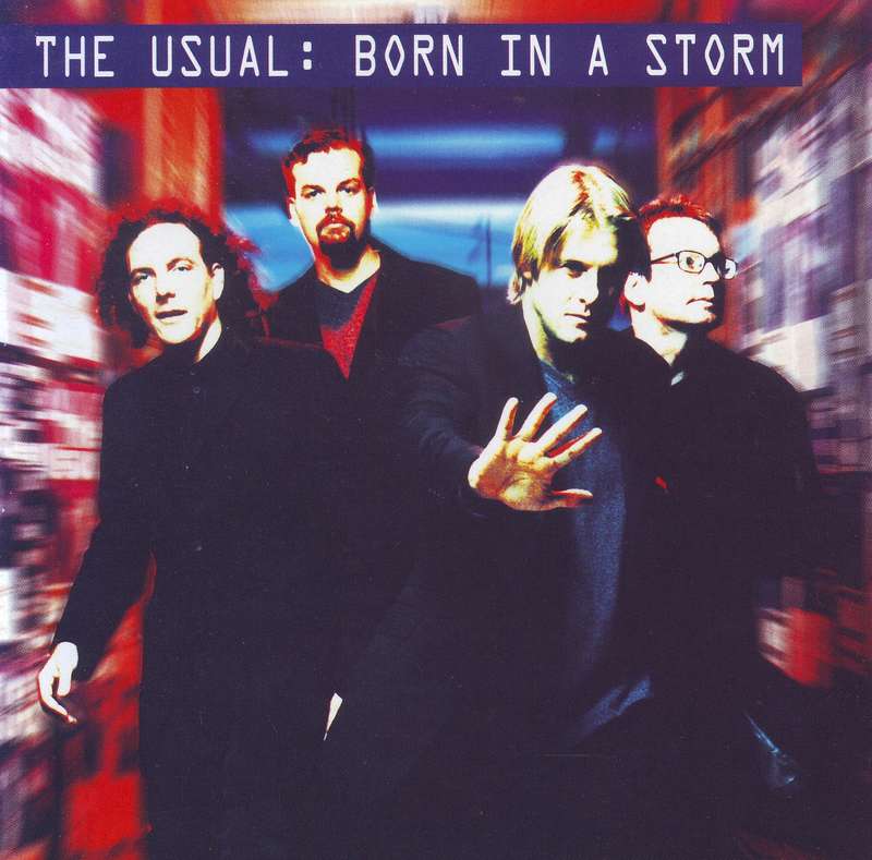 THE USUAL - Born in a storm (CD) CDCLL (LF) 7028 EX