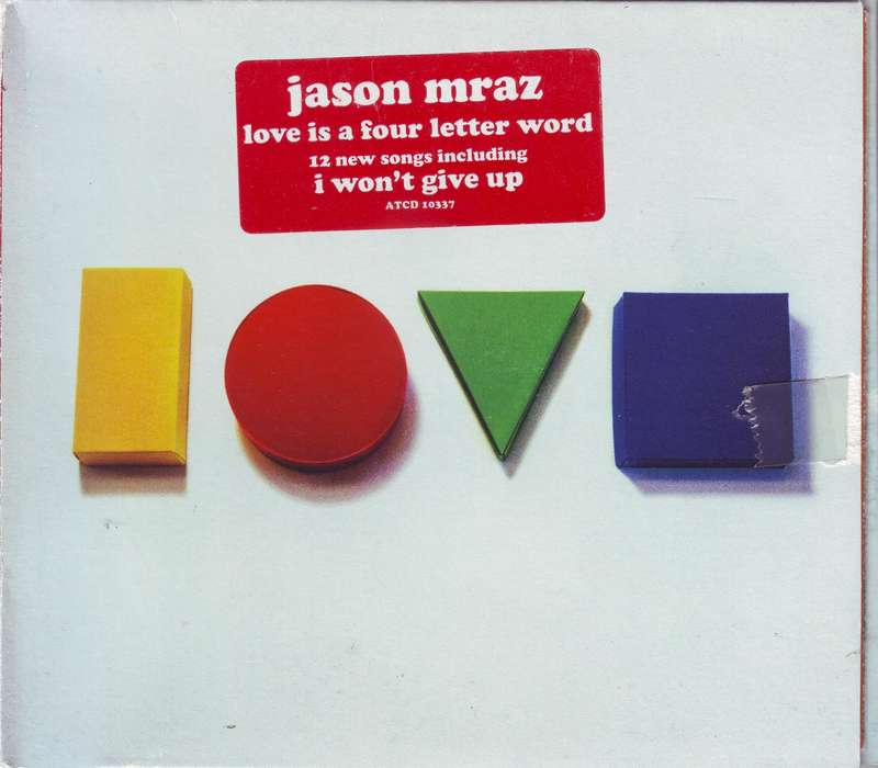 JASON MRAZ - Love is a four letter word (CD, digipak) ATCD 10337 VG