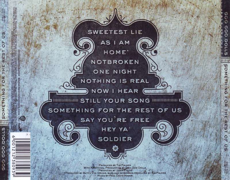 GOO GOO DOLLS - Something for the rest of us (CD) WBCD 2250 NM