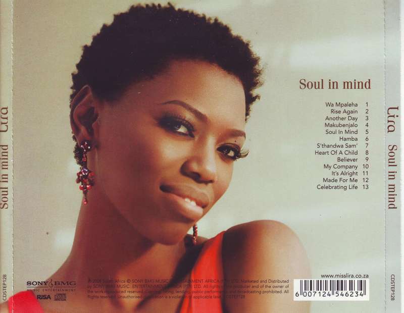 LIRA - Soul in mind (CD) CDSTEP128 NM