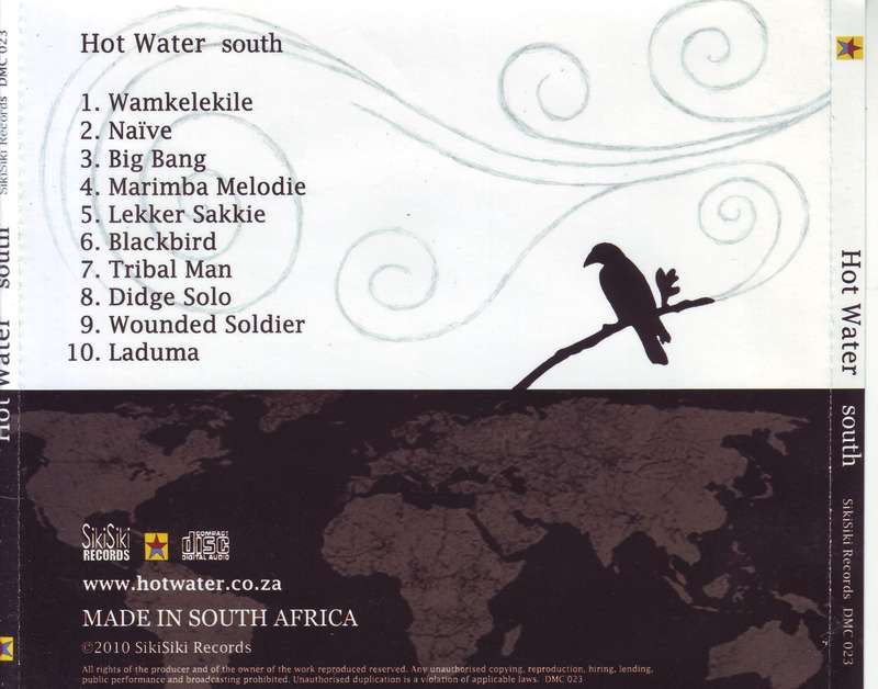 HOT WATER - South (CD) DMC 023 NM