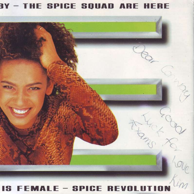 SPICE GIRLS - Spice (CD) CDVIR (WE) 322 VG to VG+