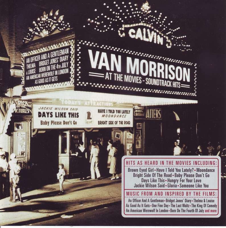VAN MORRISON - At the movies: soundtrack hits (CD) 00946 3 86238 2 3  VG+