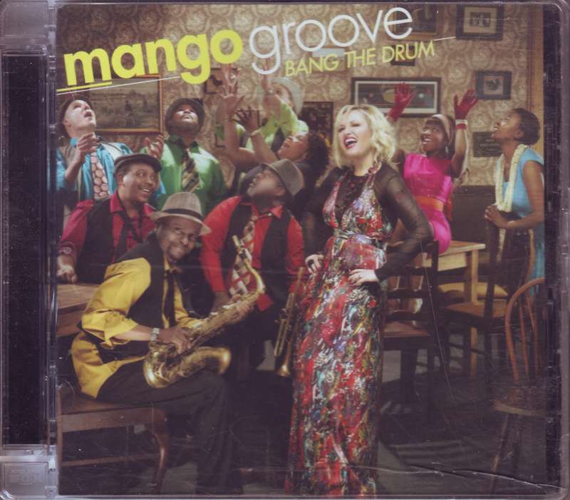 MANGO GROOVE - Bang the drum (CD, cracks in super jewel case) CDEMCJ (WIS) 6542 VG to VG+