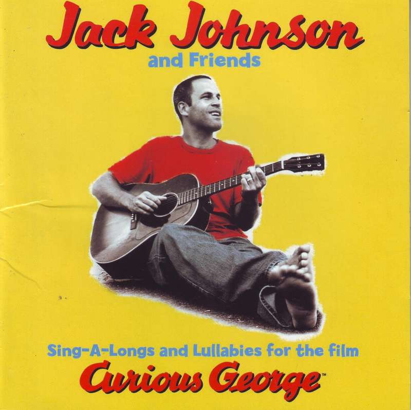 JACK JOHNSON AND FRIENDS - Curious George (CD) STARCD 6995 VG to VG+