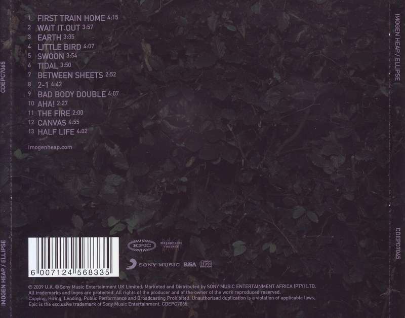 IMOGEN HEAP - Ellipse (CD) CDEPC7065 EX