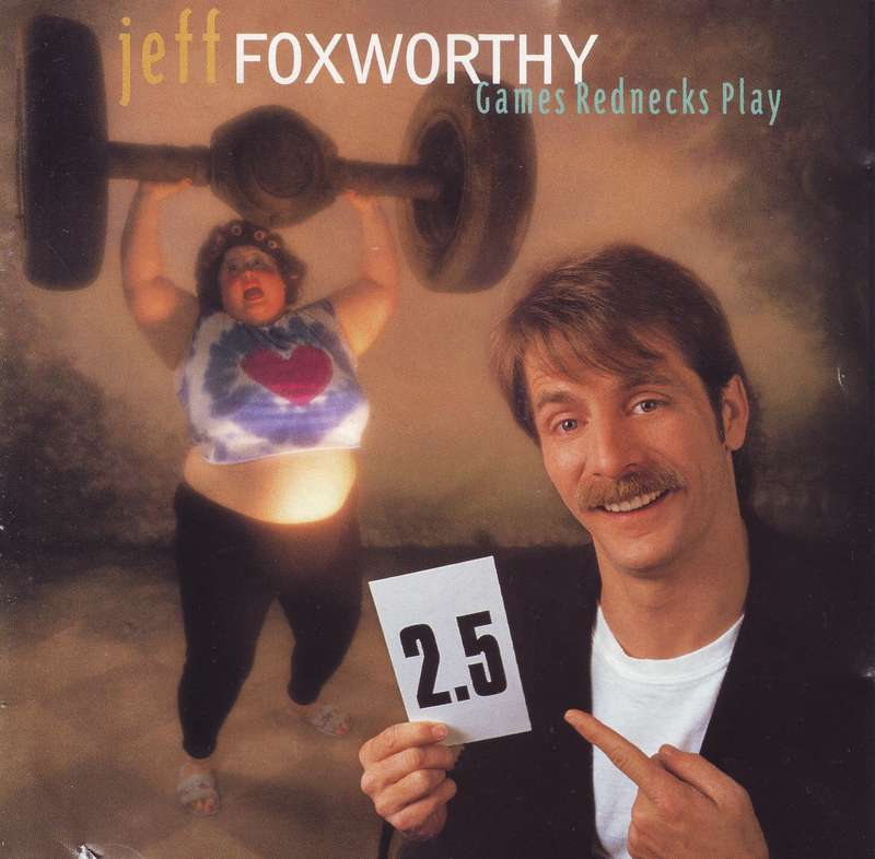 JEFF FOXWORTHY - Games rednecks play (CD) 9 45856-2 EX