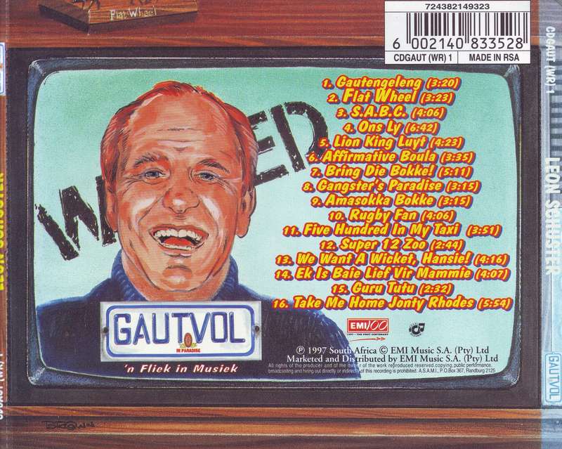 LEON SCHUSTER - Gautvol in paradise (CD) CDGAUT (WR) 1