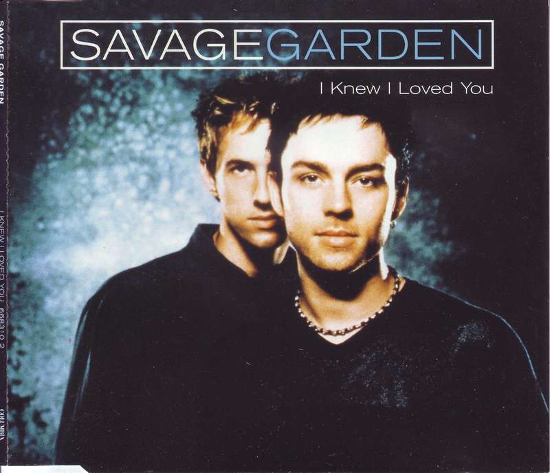 SAVAGE GARDEN - I Knew I Loved You (CD single) 668 310 2 VG