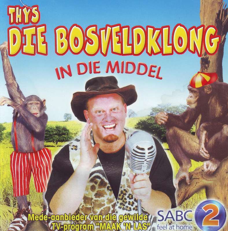 THYS DIE BOSVELDKLONG - In die middel (CD) TOCCD 194 VG