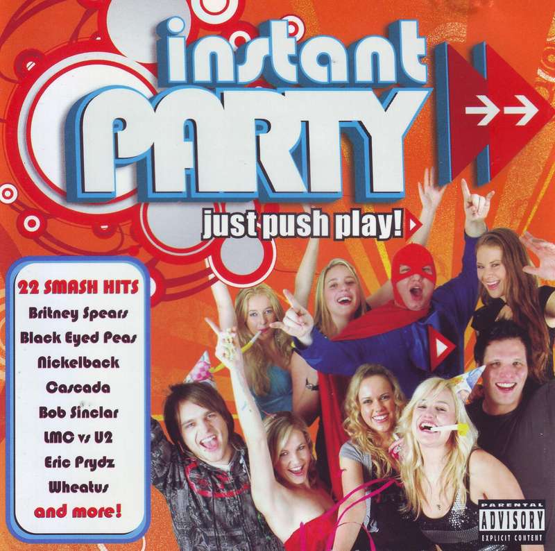 INSTANT PARTY JUST PUSH PLAY - Compilation (CD) DGR 1729 VG