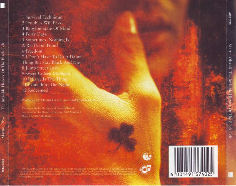 MARTIN OKASILI - The invisible history of the black celt (CD) WICD 5229 VG+