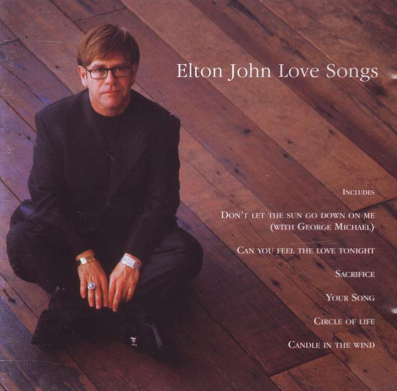 ELTON JOHN - Love songs (CD) SSTARCD 6220  EX