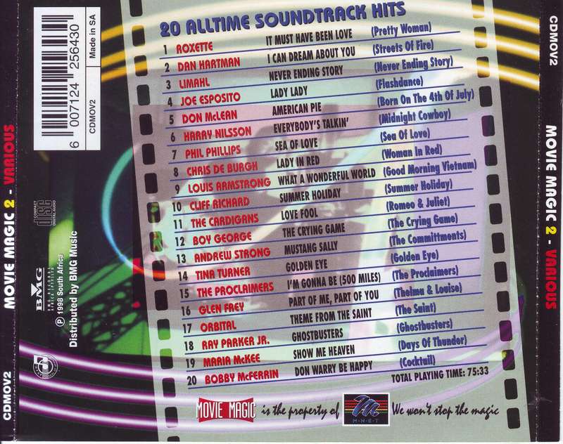 MOVIE MAGIC 2 - Compilation (CD) CDMOV2 VG to VG+