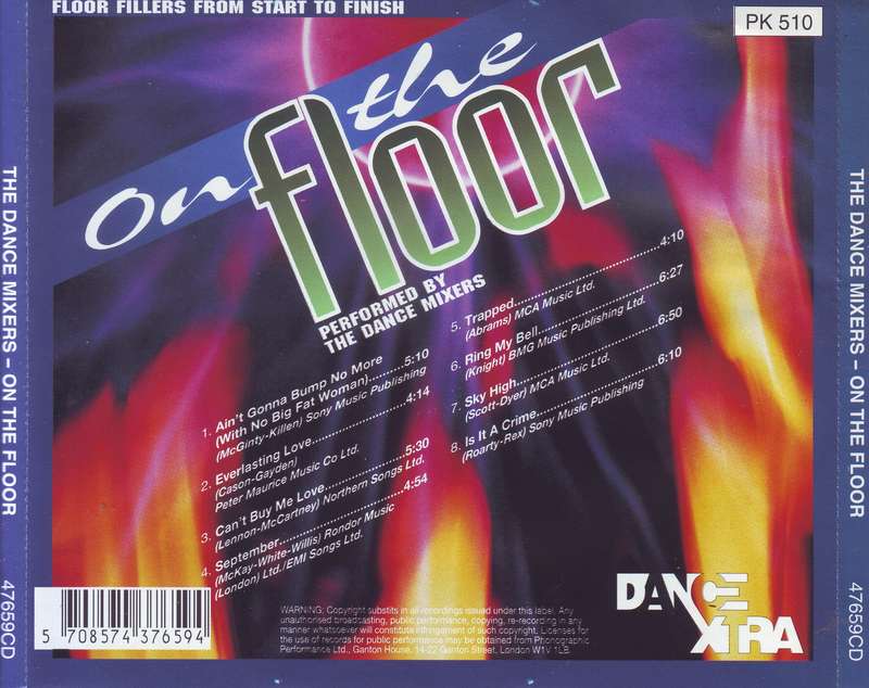 ON THE FLOOR THE DANCE MIXERS - Compilation (CD) 47659CD VG