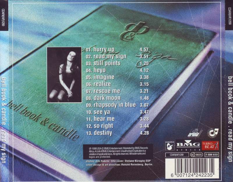 BELL BOOK & CANDLE - Read my sign (CD) CDARI(WF)1299 EX