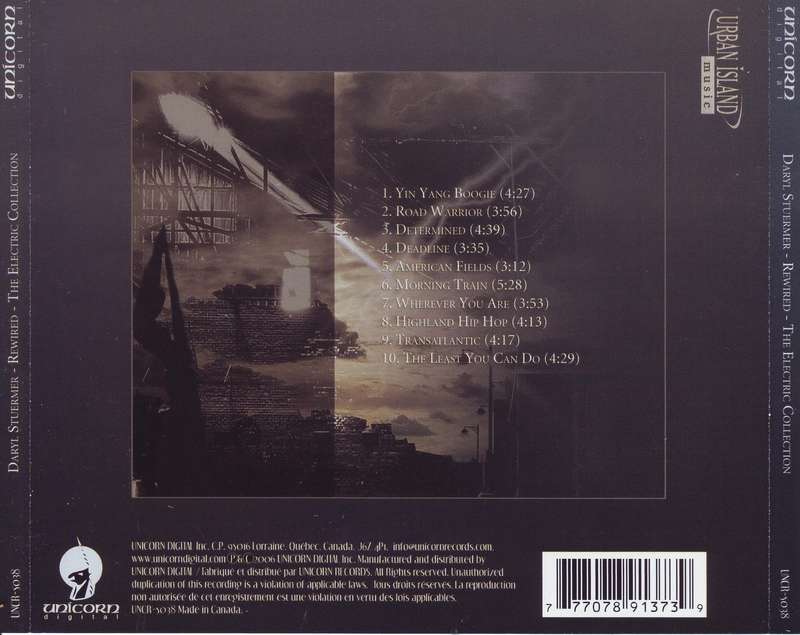 DARYL STUERMER - Rewired the electric connection (CD) UNCR-5038 NM