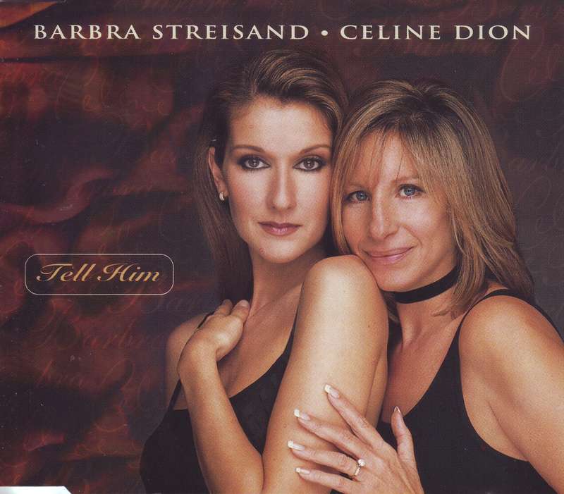 BARBRA STREISAND / CELINE DION - Tell him (CD single) CDSIN 233 I  NM