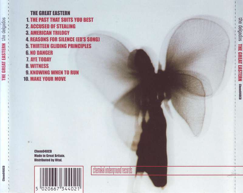 THE DELGADOS - The great eastern (CD) Chem040CD VG+