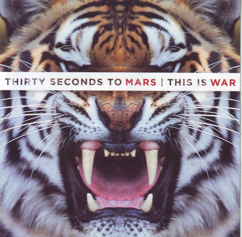 THIRTY SECONDS TO MARS - This is war (CD) CDVIR (WF) 896 EX