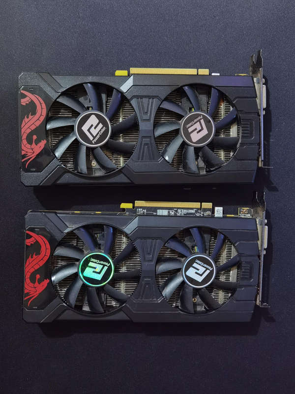 AMD RX570 4GB - POWERCOLOR RED DRAGON