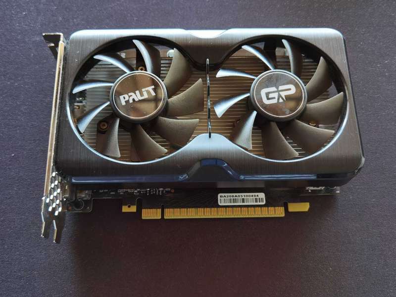 NVIDIA GTX 1650 SUPER 4GB - PALIT DUAL FAN
