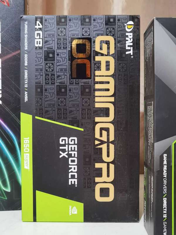 NVIDIA GTX 1650 SUPER 4GB - PALIT DUAL FAN