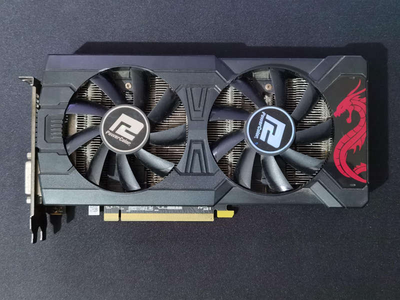 AMD RX570 4GB - POWERCOLOR RED DRAGON