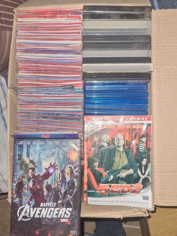 Over 200 Dvd's