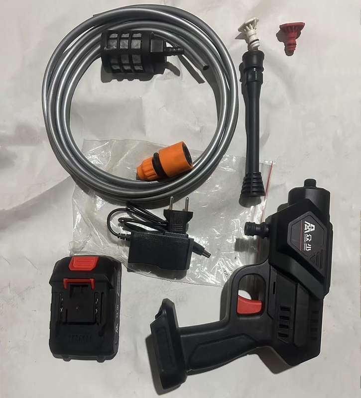 Rechargeable Li-ion Battry Powered Water Spraying Gun for Car Wash and Pesticide Spray